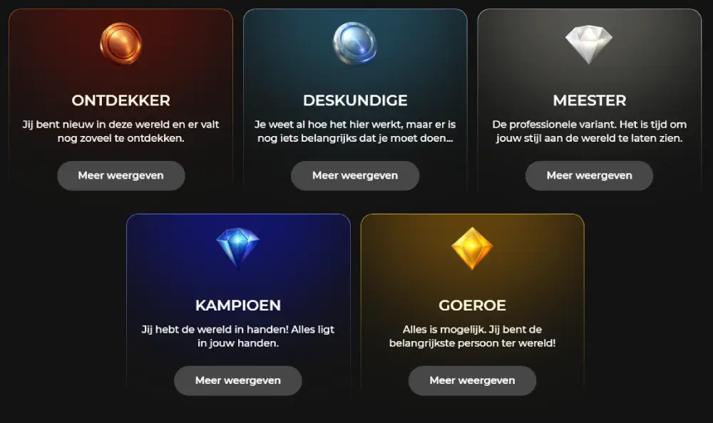 Spinstar.bet Casino VIP- en loyaliteitsprogramma's